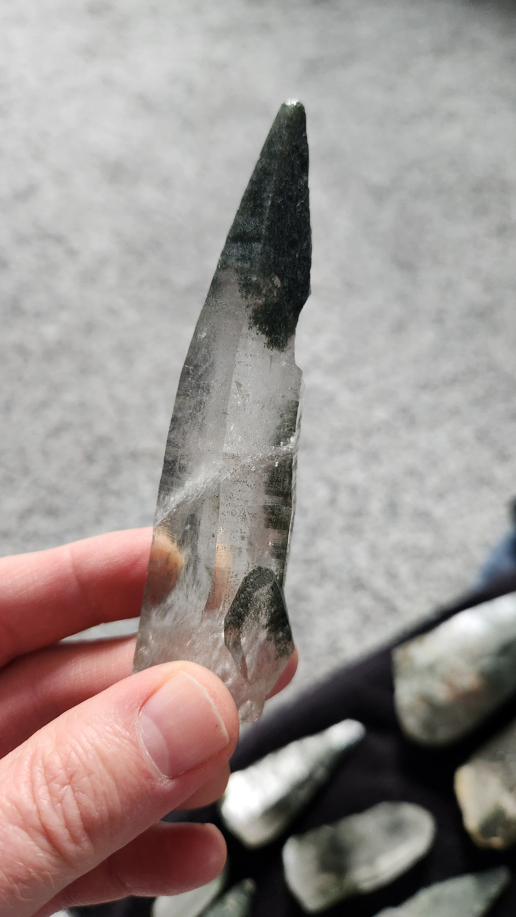 Chlorinated Clear Quartz Tessin