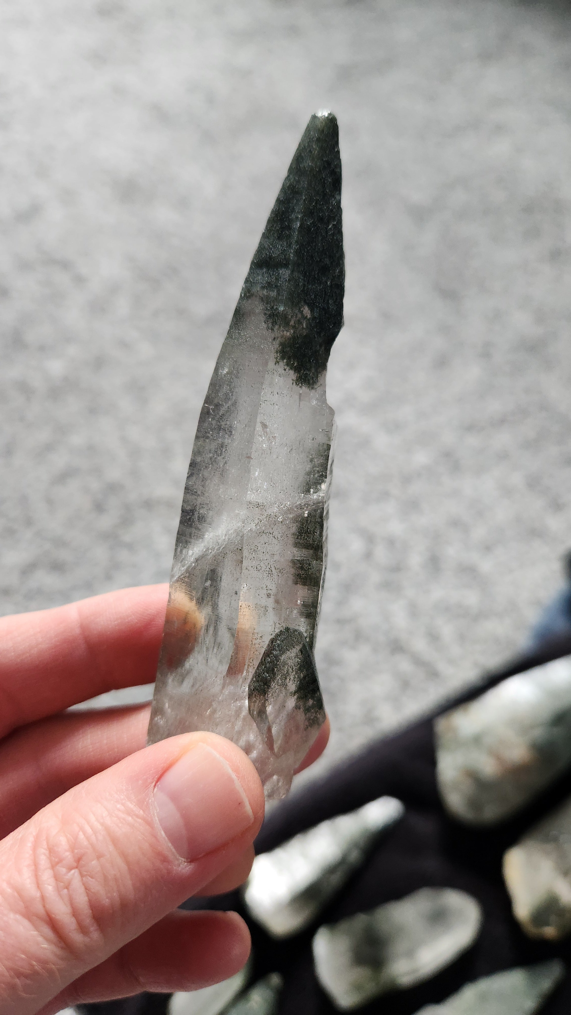 Chlorinated Clear Quartz Tessin