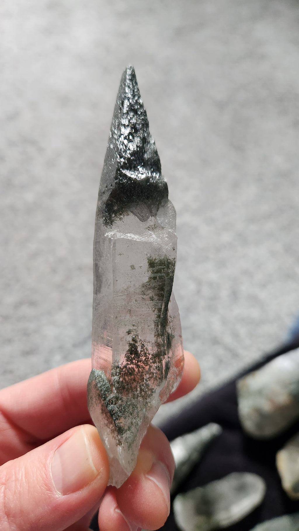 Chlorinated Clear Quartz Tessin