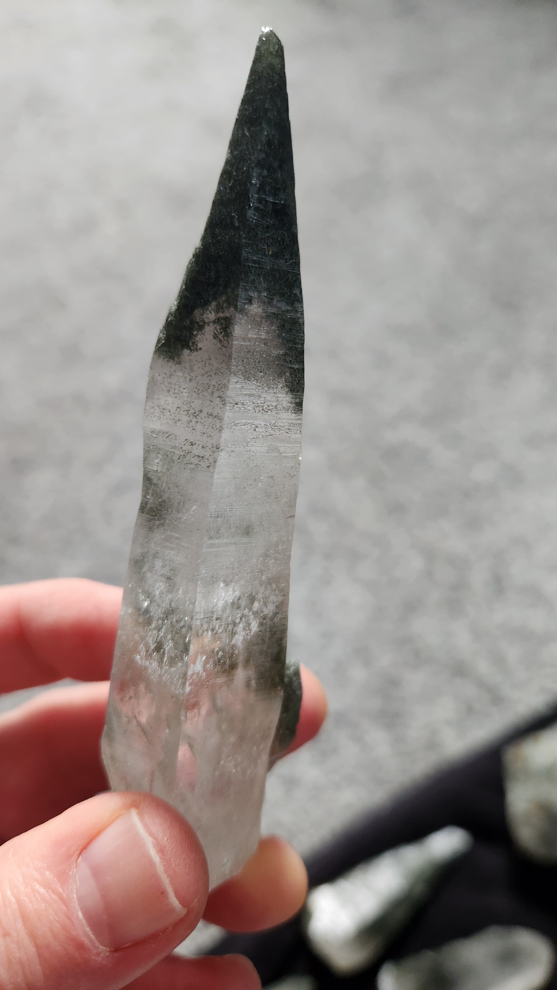 Chlorinated Clear Quartz Tessin